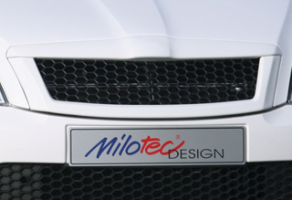 Sportovní maska RS, s černou kovovou mřížkou, Škoda Octavia II. 2004-2008