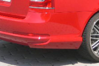 Rozšíření zadního nárazníku, stříbrný matný - Škoda Octavia II. Combi