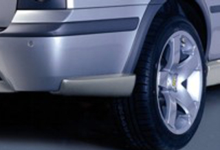 Rozšíření zadního nárazníku, stříbrný matný - Škoda Octavia I. Combi Facelift