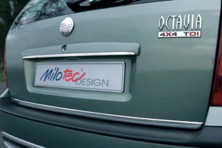 Ozdobná lišta pátých dveří, nerez - Škoda Octavia I. Combi