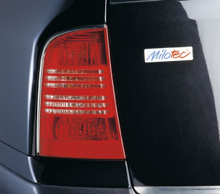 Lišty zadních světel boční, nerez - Škoda Octavia I. Combi