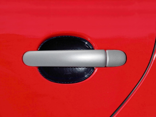 Kryty klik plné, stříbrné matné (4+4ks bez zámku) - Škoda Octavia I.