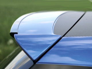 Překryt zadního spoileru, ABS černá metalíza - Škoda Fabia II. RS Lim./Combi