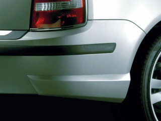 Rozšíření zadního nárazníku, ABS černý - Škoda Fabia I. Combi/Sedan