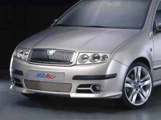 Rámečky mlhových světel, ABS chrom - Škoda Fabia I. Facelift